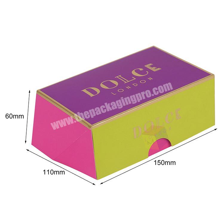 food grade fancy paperboard packaging box for donut