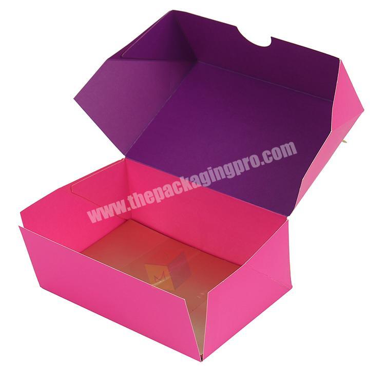food grade fancy paperboard packaging box for donut
