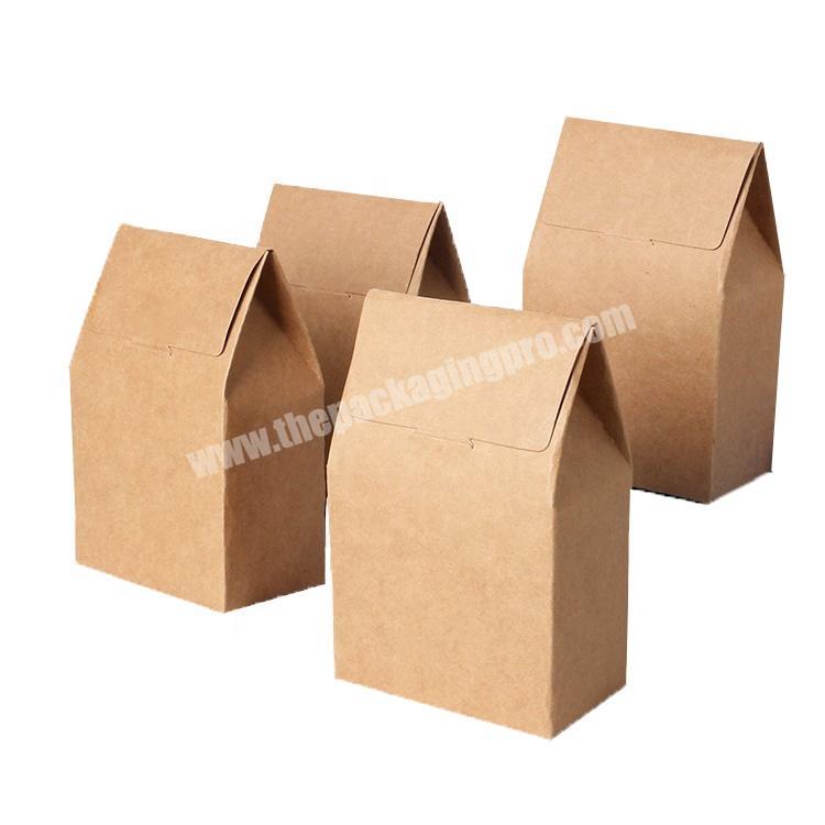 Food grade kraft Paper packaging Small gift boxes triangle boxes and gift boxes