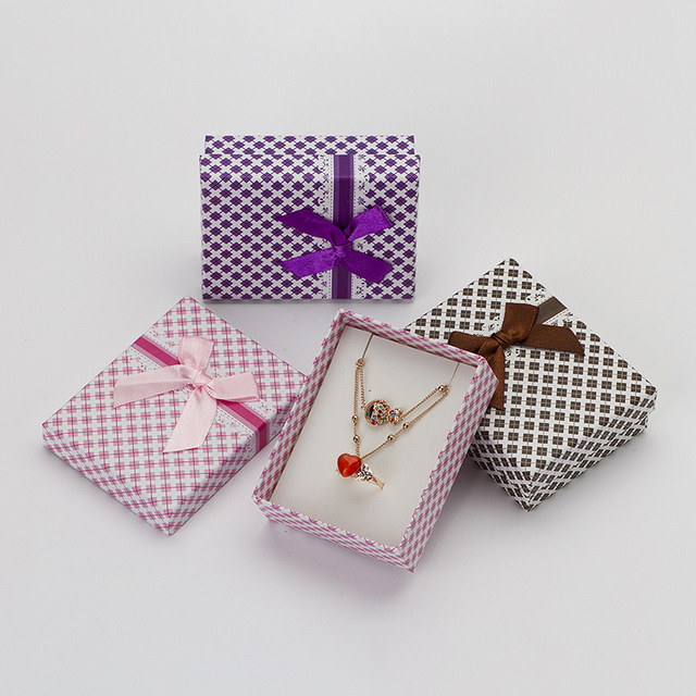 6pcs Jewelry Boxes Packaging Earring Boxes Bracelet Necklace Watches  Packing Boxes 
