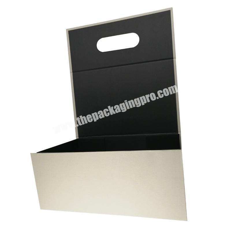 Free Design Shoes Apparel Packaging Magnetic Closure Box