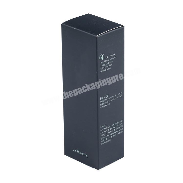 Free Sample Wholesale Customized Recycled Coated Paper Mascara Cosmetic Packaging Box