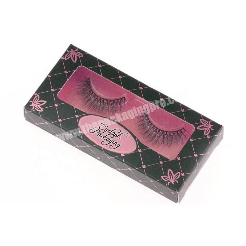 Free Stocked Sample Custom Mink Eyelash Boxes