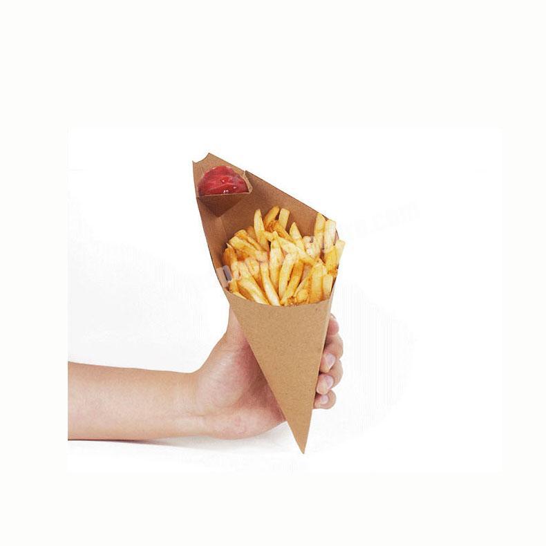 Disposable French Fries Paper Cup Disposable French Fry Container Food  Packaging Paper French Fries Box - Buy Food Packag…