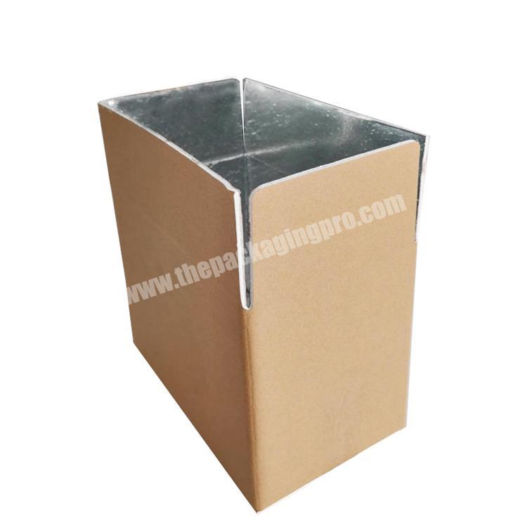 Fresh foods and ice cream cold chain shipping carton