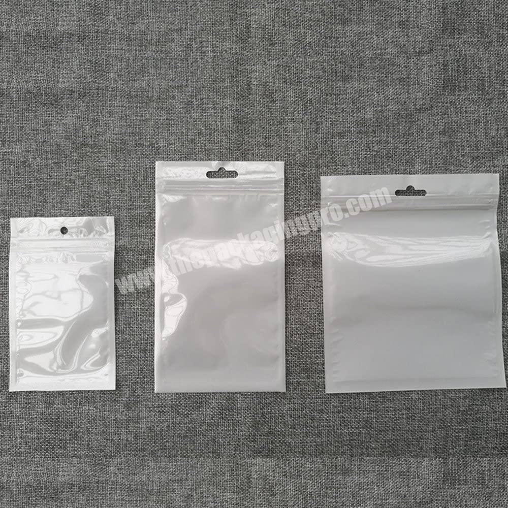 Wholesale Large Clear And White Pearl Plastic Bags With Zipper Lock For  Retail Packaging Of Phone Cases, Cables, Nose Piercing Jewelry, And Hand  Spinners From Maxins, $0.06