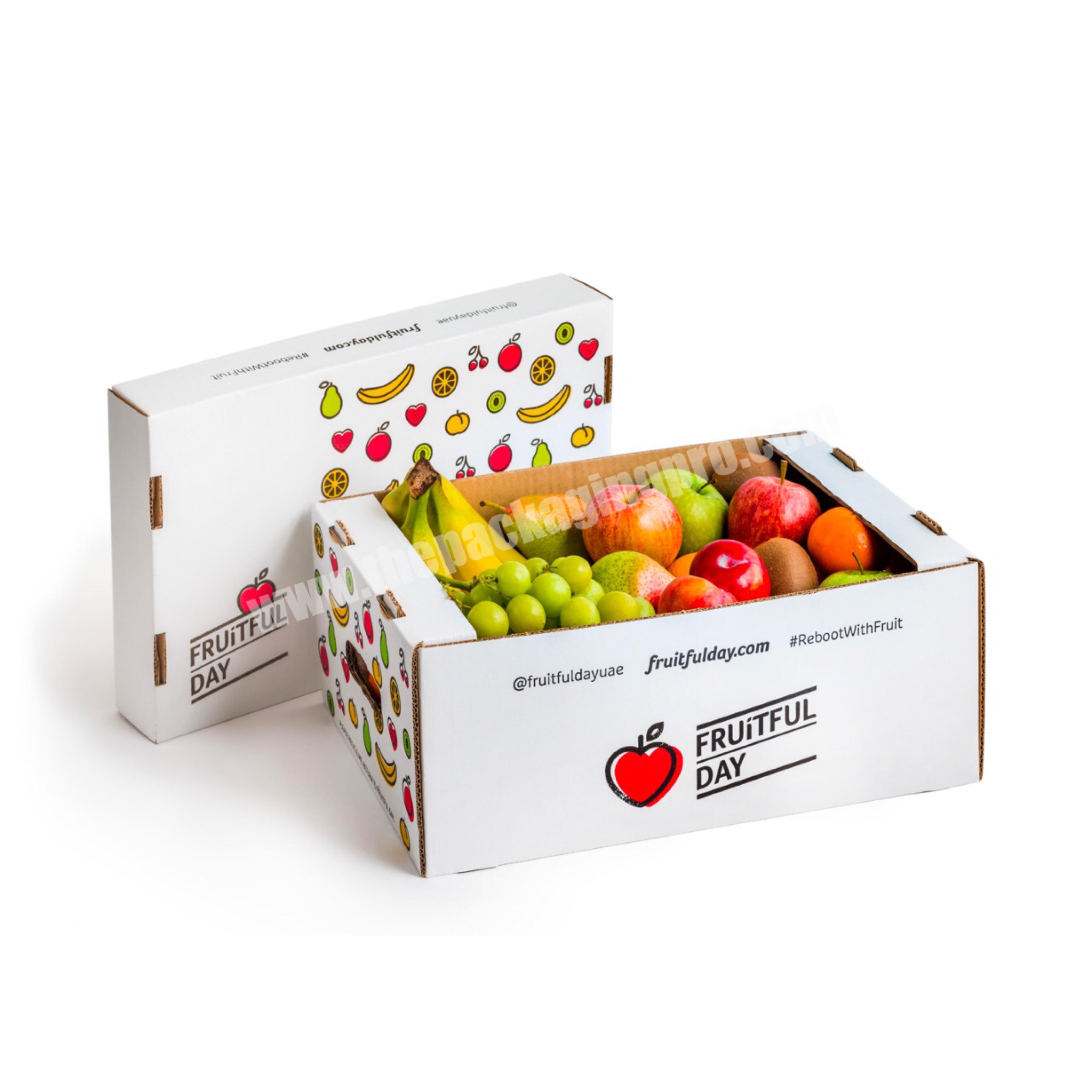 Fruit paper gift packaging box