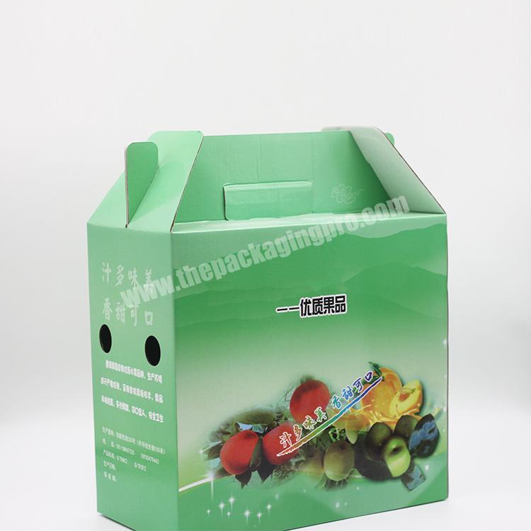 Full Color Custom Printing Export  Fruit Carton Box For Packaging