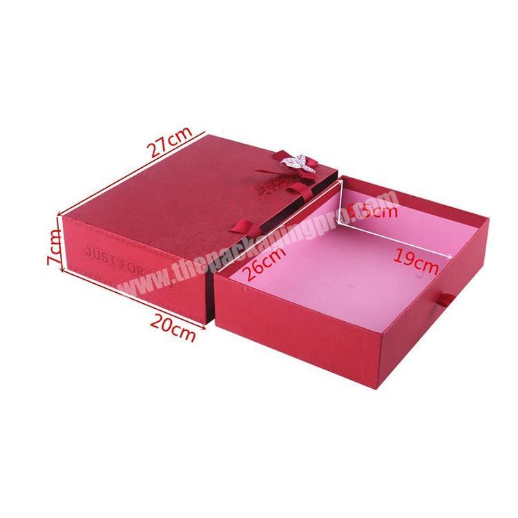 Gaodi Professional Manufacturer Custom Logo Luxury Drawer Jewelry Bracelets Paper Packaging Box For Gift