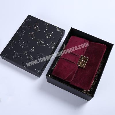 Gift Box New Year Star Box Purse Silver Plated Box With Lid