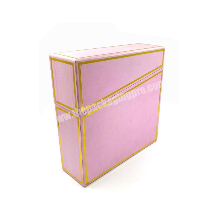 Gift Paper Box with Two Parts Cover Custom Logo Printed Paperboard Box