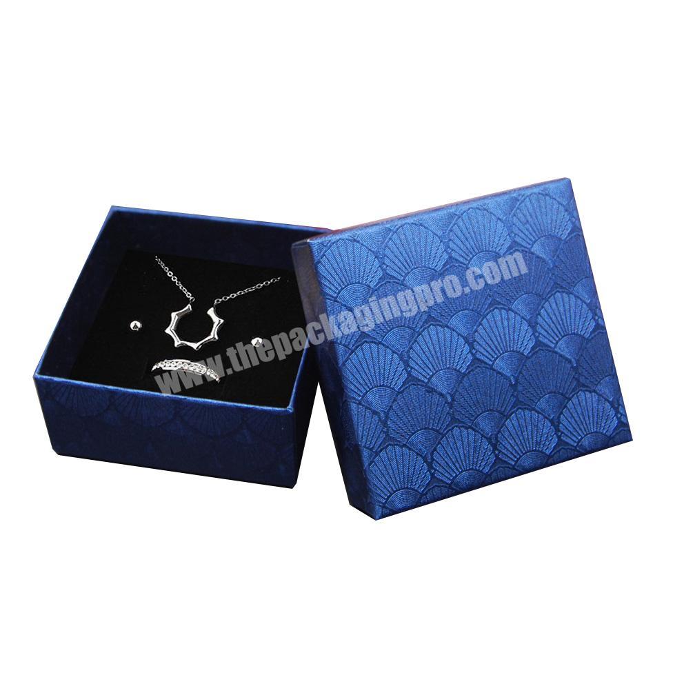 Gift Paper Jeweller Set Box With Insert Pad