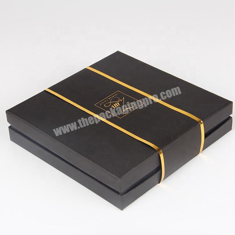glitter gift bow tie paper packaging box sleeve