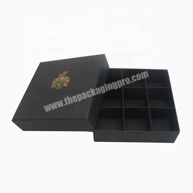 gold foil cardboard christmas gift chocolate packaging box
