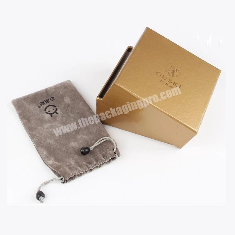 gold hot stamping cosmetic box packaging for essential oil