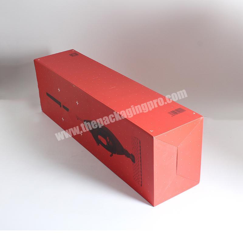 Good cardboard carton box empty with drawers cheap corrugated paper price
