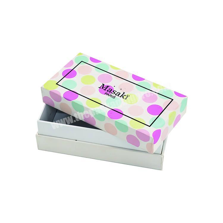 Good price eco friendly gift box logo print paper cardboard cosmetic compact packaging box