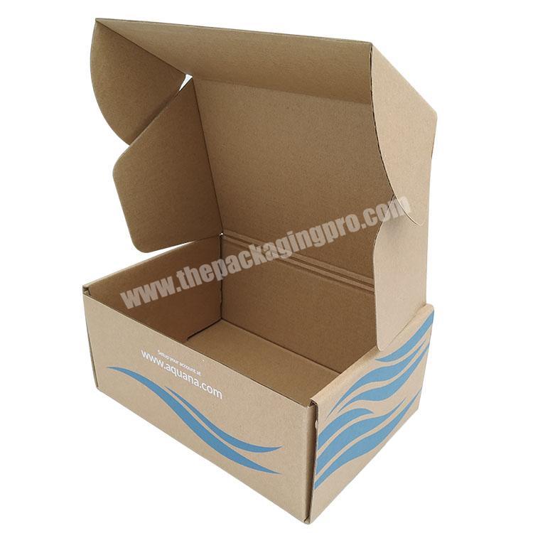 Good Quality Color Print Fashion Custom Corrugated Carton Printing Competitive Price Post Wholesale Small Paper Shipping Box