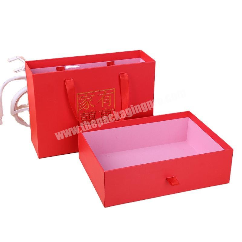 Good quality factory directly drawer gift box packaging custom paper box gift