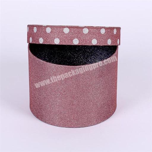 Good Quality Low Price Coated Cylinder Paper Box Gift For Wedding Party