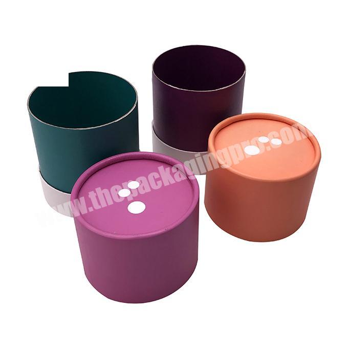 Good quality tea paper tube box cylinder sock packaging