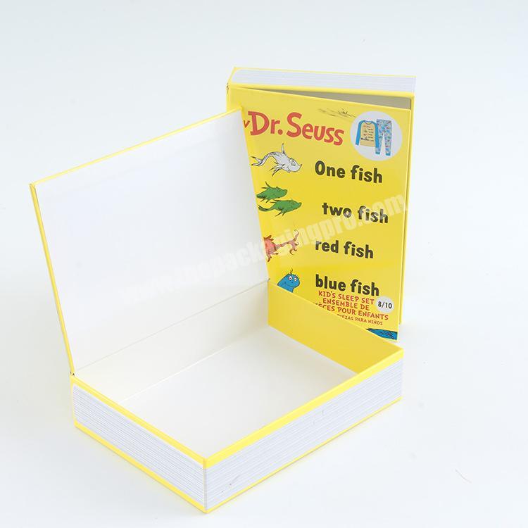 Good quality wholesale Book packing box Child packing box Childhood precious packaging box