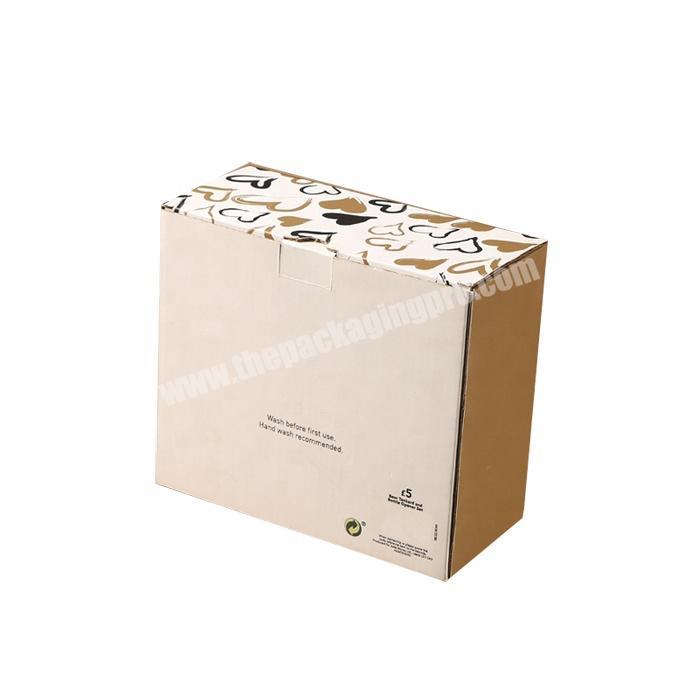 Granola cup paper packaging box corrugated boxes for tea cup