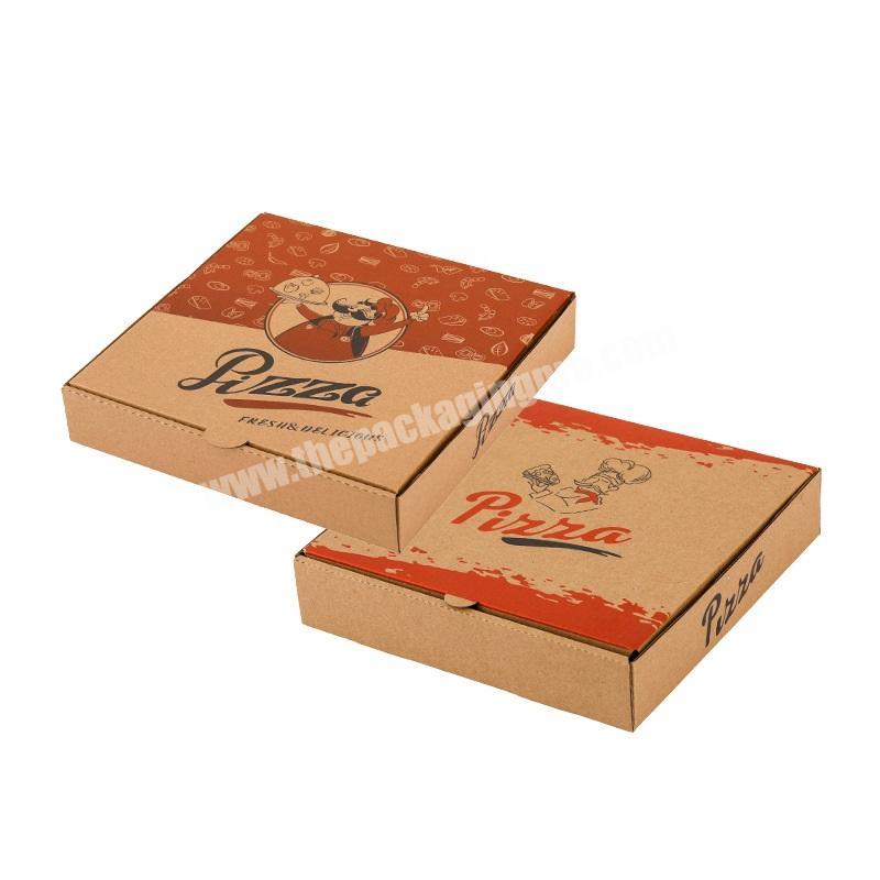 Great Price personalised pizza boxes custom carton pizza boxes pizza box food grade with wholesale price with cheap price