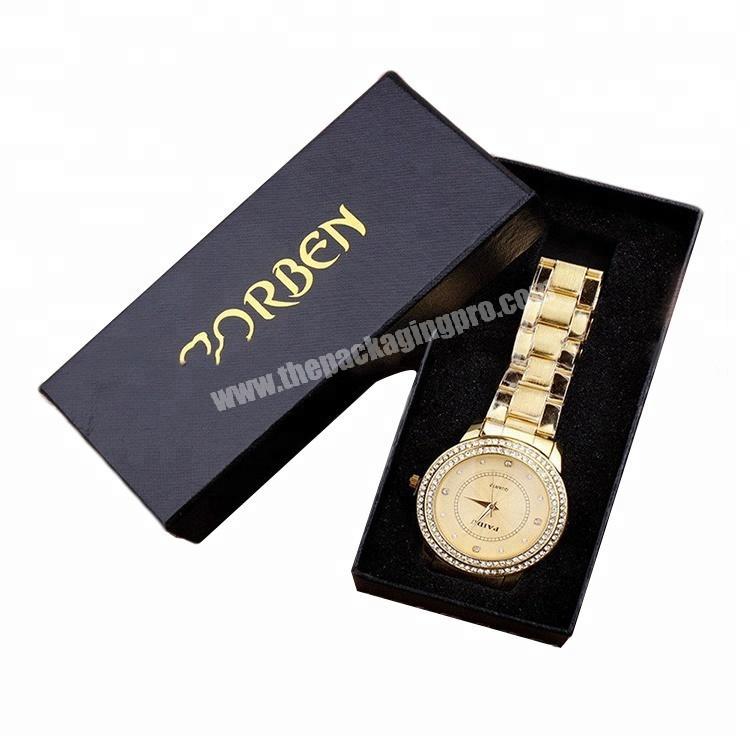 Guanzhou Manufactory Newest Small Custom Printed Paper Gift Watches Boxes