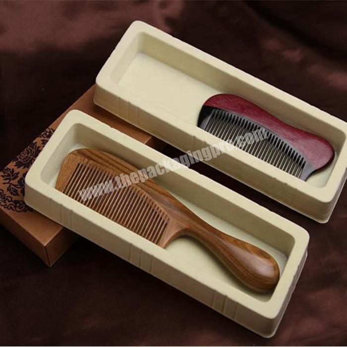 hair comb packaging box for comb with elastic steady