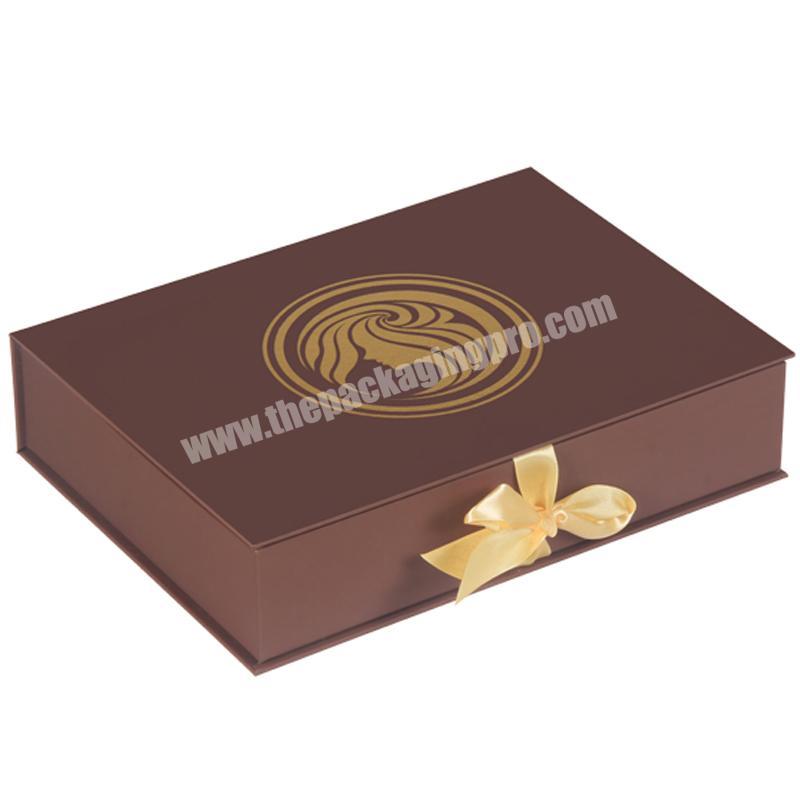 hair extension packaging box with satin wig box wholesale hair extension box
