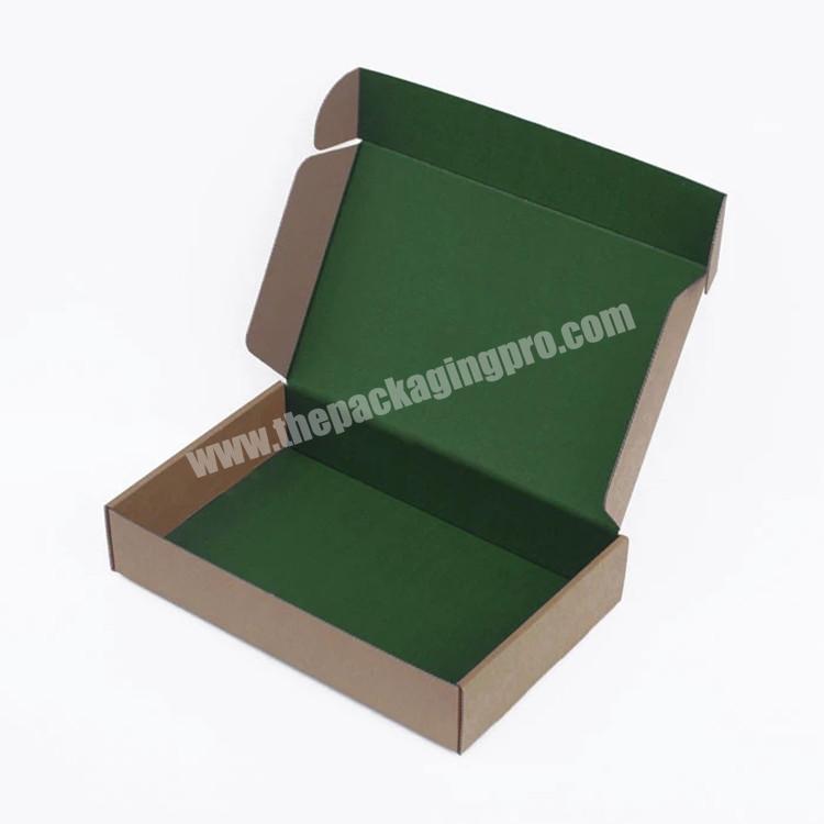 hand made craft corrugated paper box shipping mailling gift box packaging handbags shoes clothes with foam insert