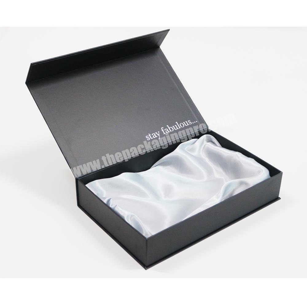 Handmade Cosmetic Packing Boxes Hign Quality Hair Pillow Box Magnetic Rectangle Jewelry Packaging