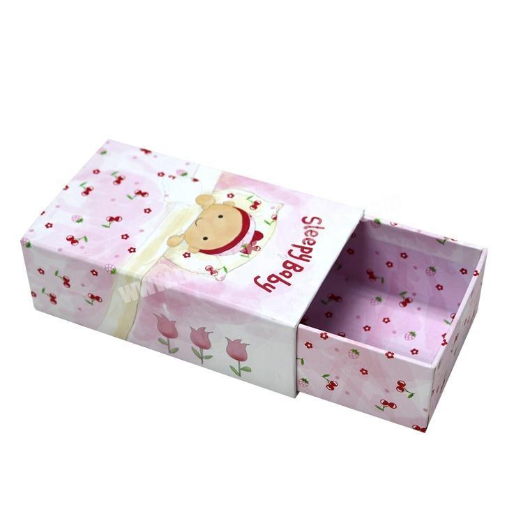 Handmade custom logo luxury packaging box printing storage cardboard drawer gift box packaging box