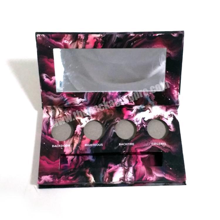 handmade Eyeshadow palette Cosmetic paper box
