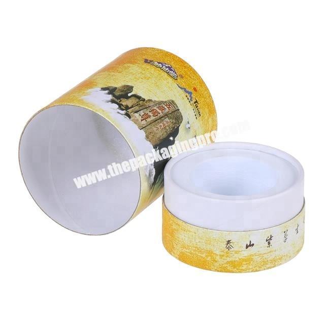handmade round roll tube paper packaging boxes essential oil