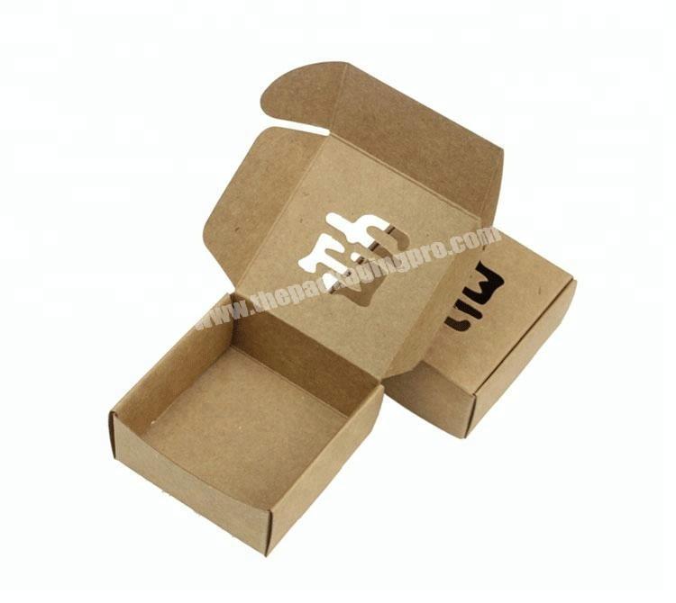Handmade small packaging kraft soap box