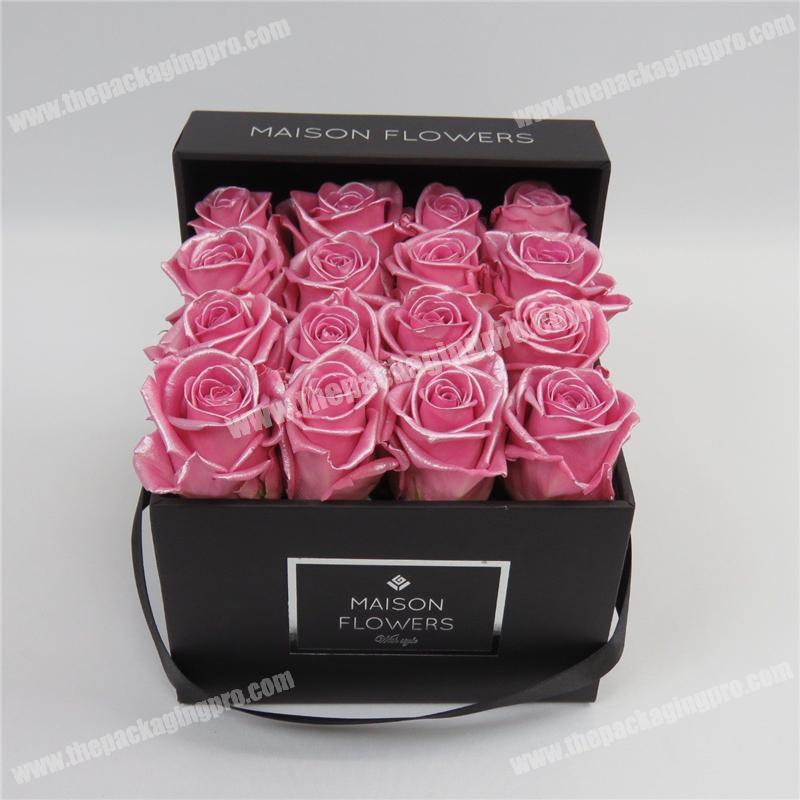 Handmade thick paperboard printing customized flower box
