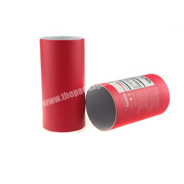 hard cardboard tubes round cylinder gift box paper packing tube