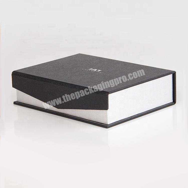 hard cover clamshell paper box for premium gift packing
