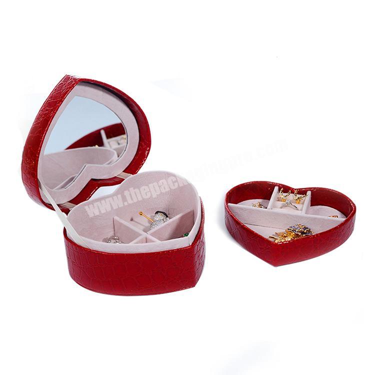 Heart Shape Paper Boxes Jewelry Box Jewelry Packaging Material