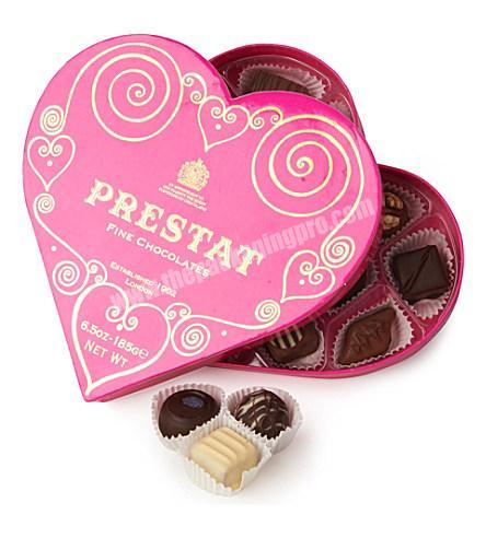 Heart shaped Chocolate Candy luxury packaging boxes
