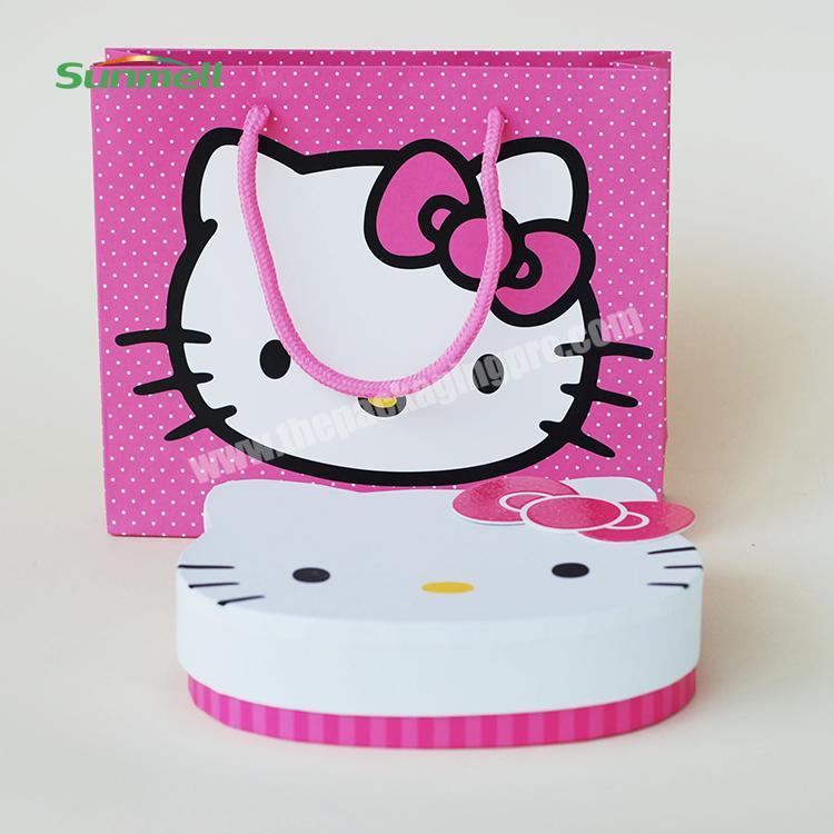 Hello Kitty cartoon character paper box, chocolate box wrapping