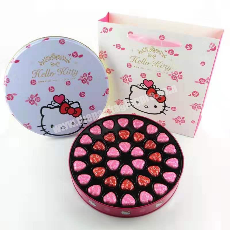 Hello Kitty chocolate gift box with customize candy packaging  box