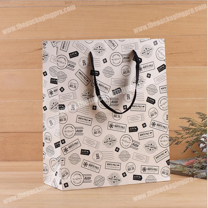 High-end and favorable price cheap shopping customized logo paper bag wholesale