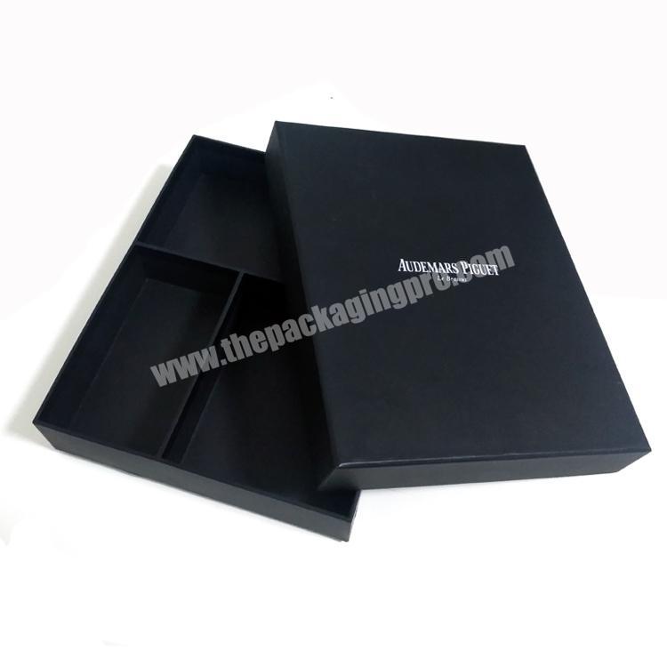 High-end Black Can Be Customized Gift Gift Box Jewellery  Packaging Mooncake Gift Box
