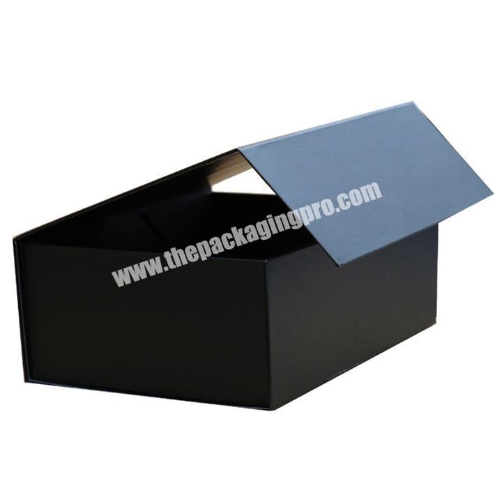 High End Brick Shaped Folding Magnetic Gift Boxes Custom Printed