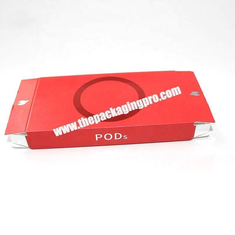 High end custom box for cell phone case small book shape paper packaging box