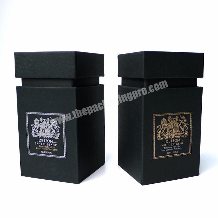 High-end custom logo printed perfume fragrance packaging cardboard gift box with logo