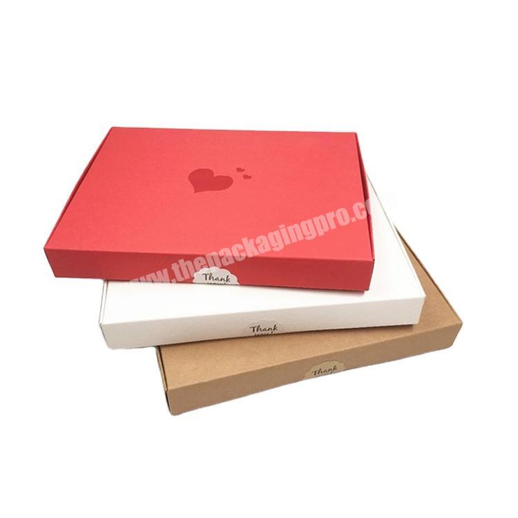 High-end eco luxury box packaging kraft paper packaging box